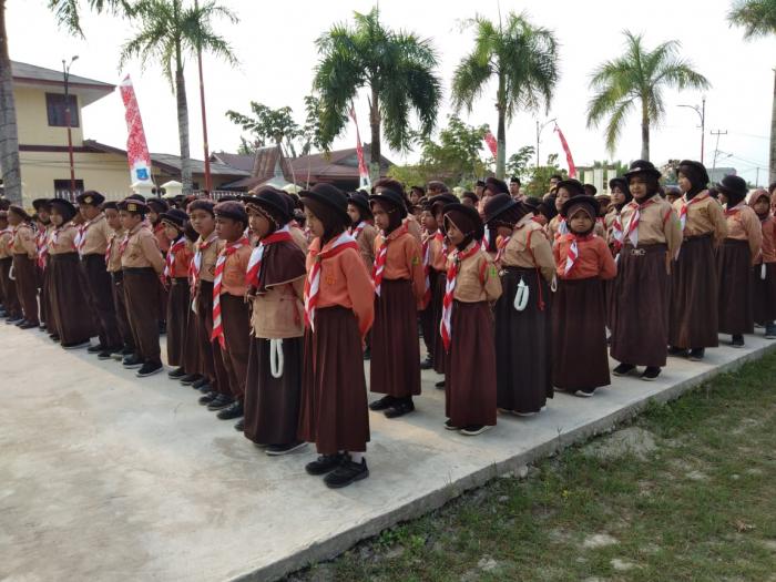 Gugus depan 01.051 - 01.052 gerakan pramuka pangkalan MIN 1 Tanjung Jabung Barat Ikuti Upacara Peringatan Hari Ulang Tahun Pramuka Ke-74 Gugus depan 01.051 - 01.052 gerakan pramuka pangkalan MIN 1 Tanjung Jabung Barat Ikuti Upacara Peringatan Hari Ulang Tahun Pramuka Ke-74