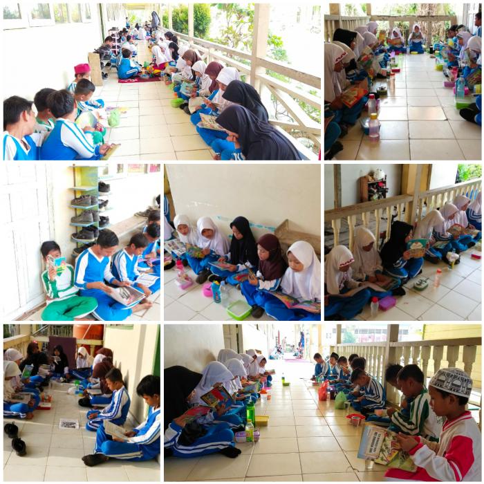 Membangun literasi melalui sarapan bersama