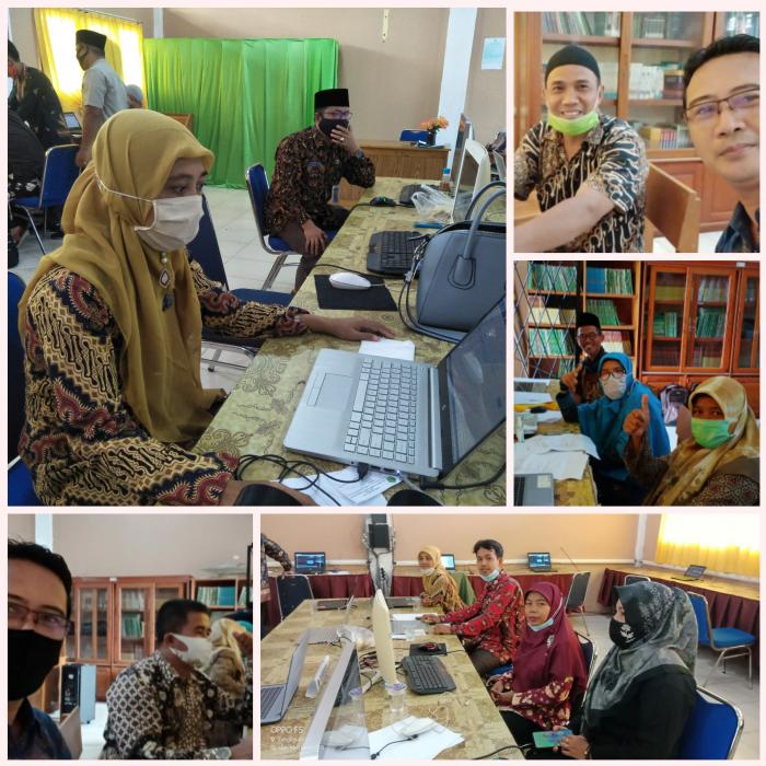 Kepala MIN 1 TJB, Guru dan Pengawas Ikuti Asesmen Kompetensi