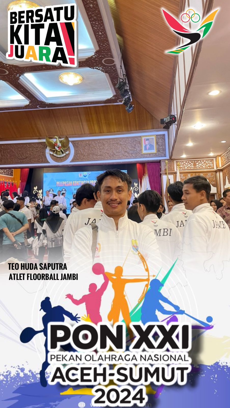 Guru PJOK MIN 1 Ikuti PON Aceh pada Cabang Olahraga Floor Ball