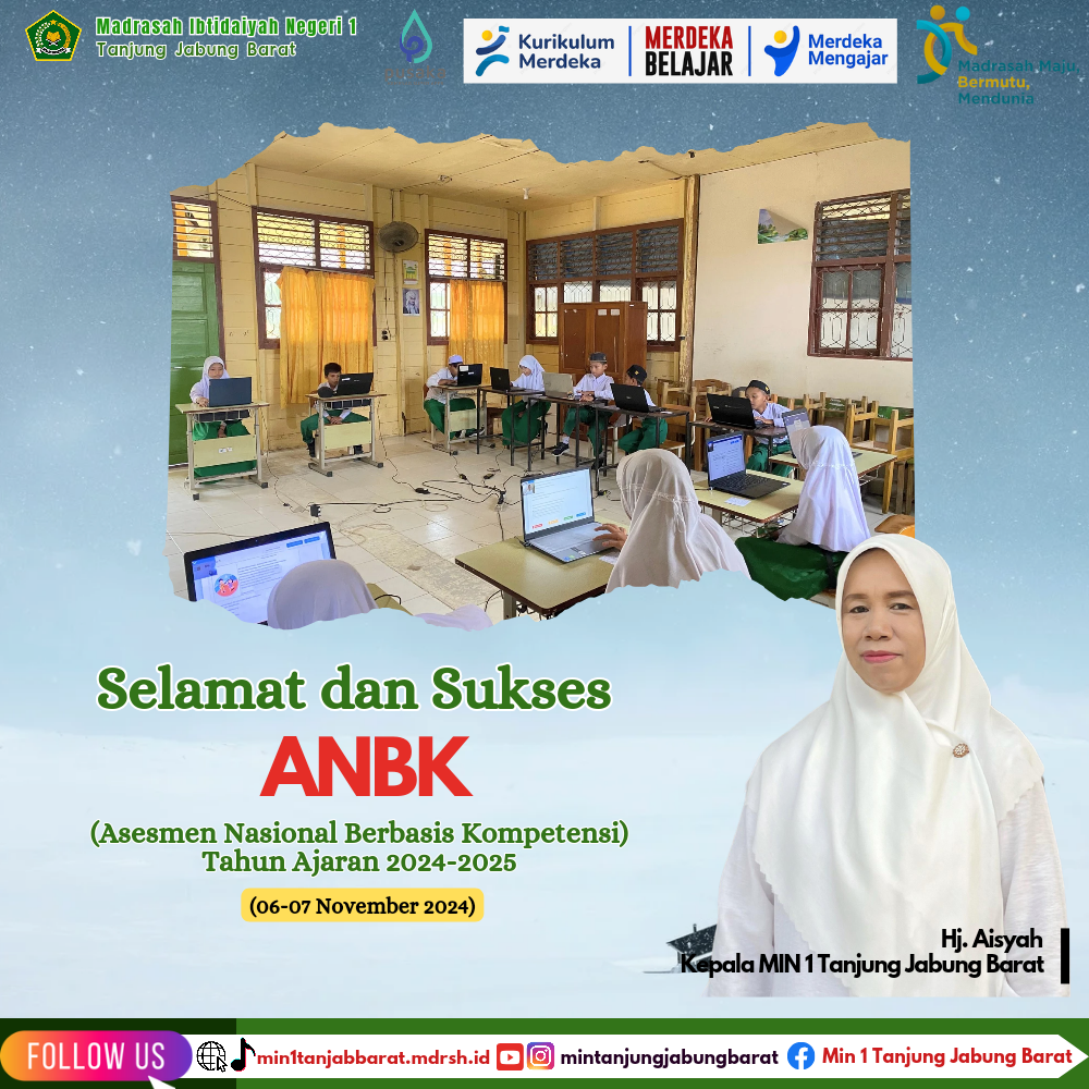 Hari Pertama Pelaksanaan ANBK 2024 di MIN 1 Tanjung Jabung Barat Berjalan Lancar Tanpa Kendala Hari Pertama Pelaksanaan ANBK 2024 di MIN 1 Tanjung Jabung Barat Berjalan Lancar Tanpa Kendala